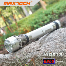 Maxtoch HIDX13 6800 Lumens HID Super Bright Torch Beacon Flashlight